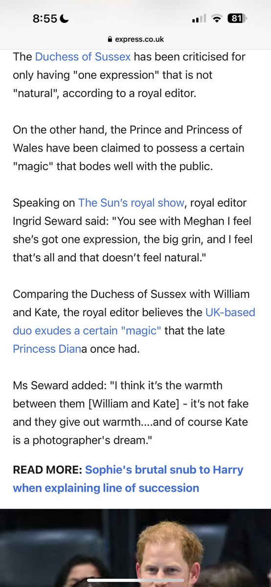 I’ve always enjoyed the documentaries with Ingrid Seward discussing the Royals as usual she is spot on‼️🎯
