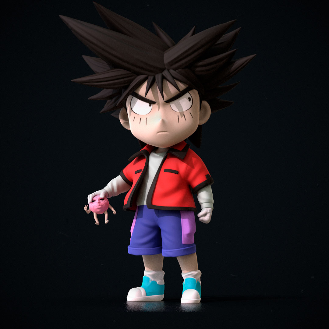 artofviniac's tweet photo. Bucky Chibi!! 
Adorava esse anime quando eu era mais novo. Ai resolvi fazer pra estudar algo diferente!!
#anime #3d #zbrush #chibi #3dchibi #anime3d #statue #actionfigure #estatua #estudo #study #bucky #marmoset #marmosettoolbag https://t.co/N9H7c9v706