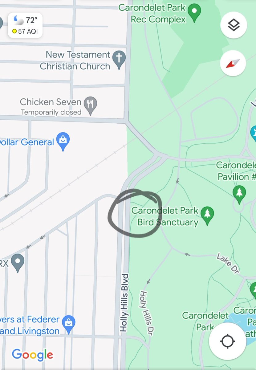 guero76's tweet photo. @Schweitzer88 @stlcsb Right about here. Between Leona and Grand. https://t.co/0PFwNnmcHJ