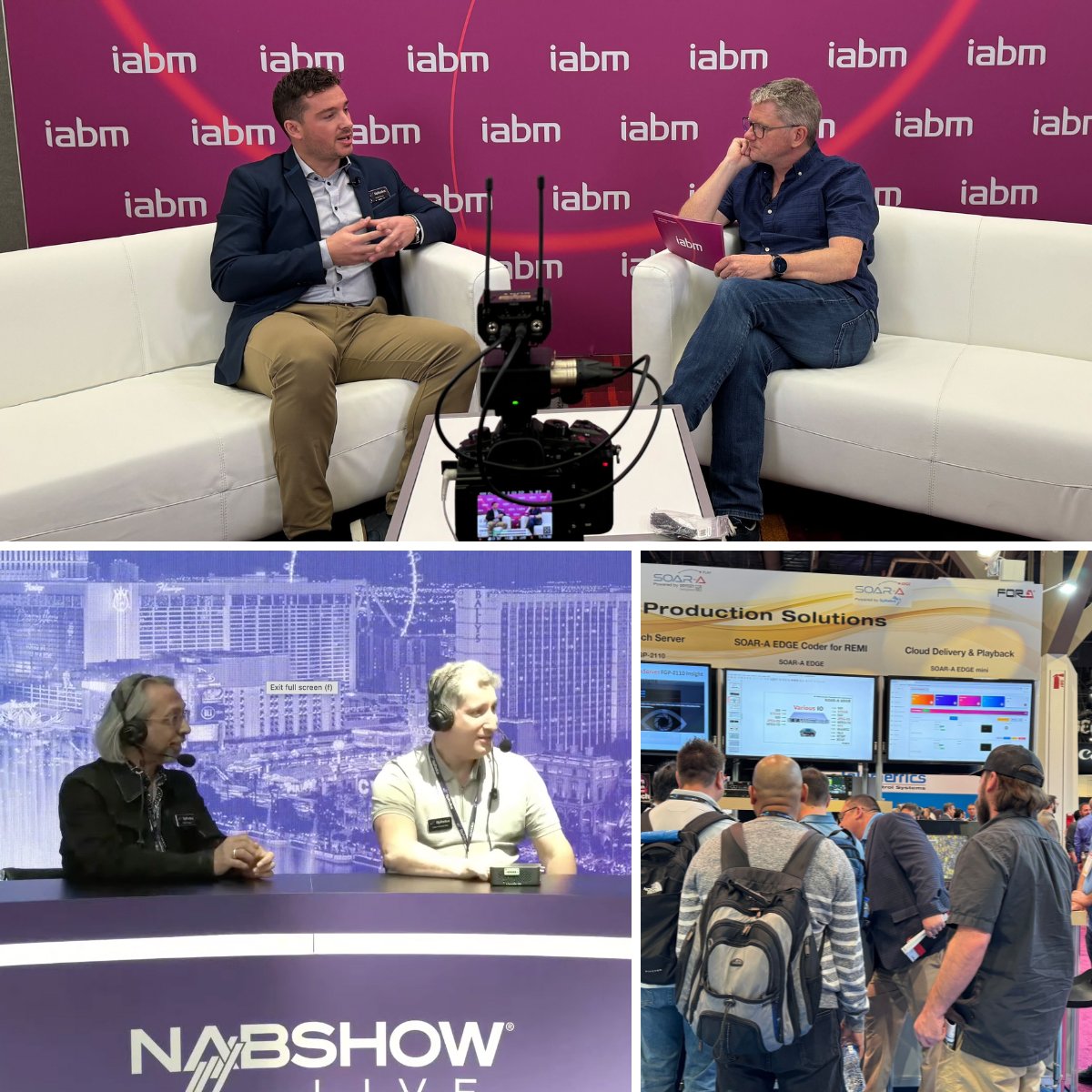 Another great day showcasing our software solution for quality, secure, and low-latency processing and delivery. There's still time to come see us on booth SL3086 tomorrow! @NABShow @TFSUK @hornets_tech @RISTforum #NABSHOW #NAB2024