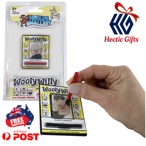 NEW – The Worlds Smallest Wooly Willy Magnetic Art Toy

ow.ly/Thjv50P9bAm

#New #HecticGifts #SuperImpulse #SI #WorldsSmallest #WoolyWilly #Magnetic #DrawingToy #Collectible #ReallyWorks #Minature #Toy #Retro #Creativity #Art #FreeShipping #AustraliaWide #FastShipping