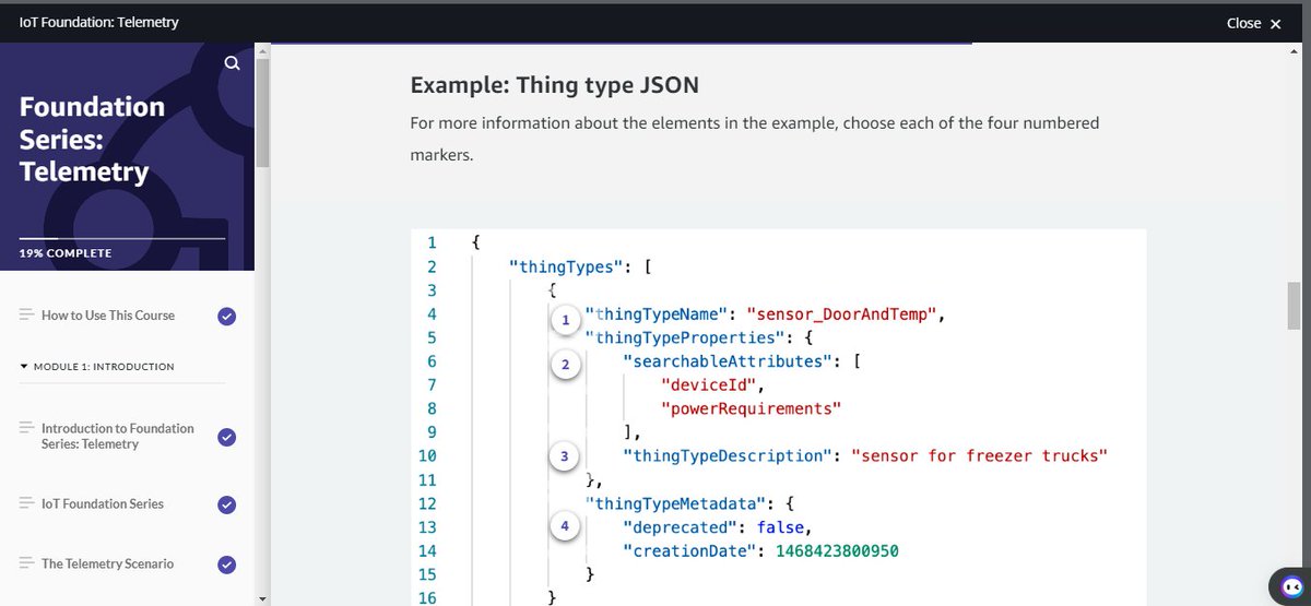 ClintonImemeh's tweet image. Day 1 of #learnbydoing understanding Things and Things types is a great way to begin. Also saw some TED talks on IoT and it being the new era in the technology industry. @awscloud @AWS_Edu #awsskillbuilder #IoT