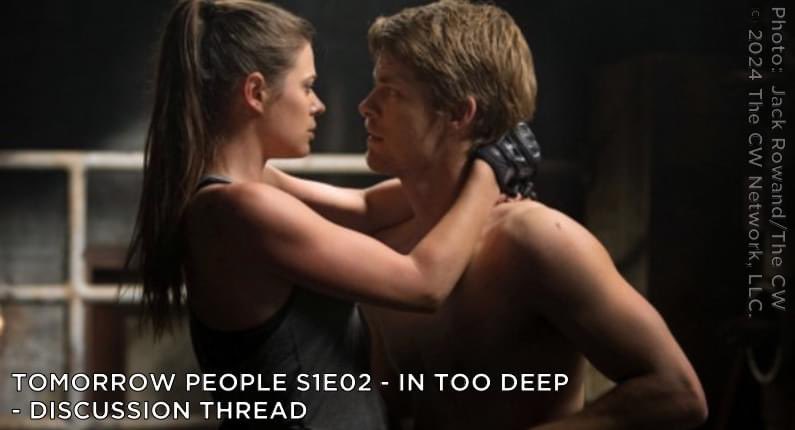 TomorowsLegends's tweet photo. #TomorrowPeople S1E02 - "In Too Deep" Feedback deadline Friday 04/19 7pm Eastern written or audio TomorrowsLegendsPodcast@gmail.com (voicemail/audio is wonderful! We want to hear your voice!) https://t.co/sDtRXYaRi5