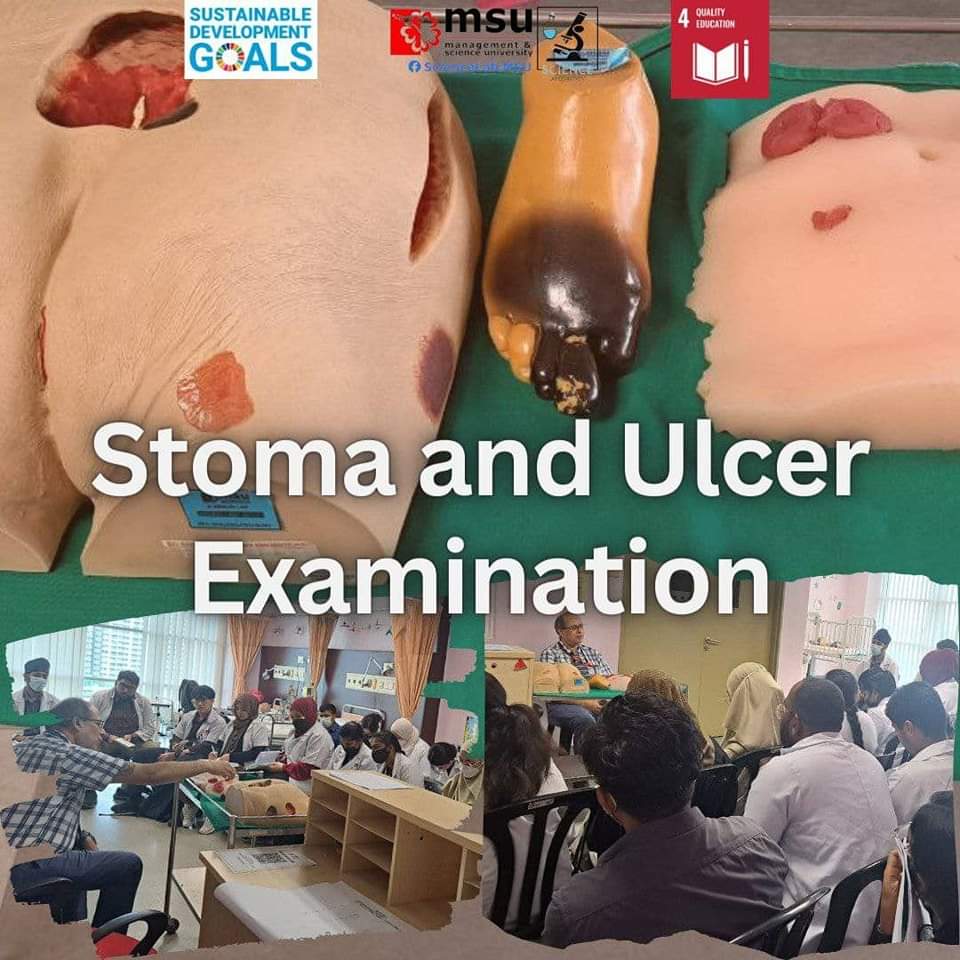 Exploring the depths of medical education: MBBS students dive into the world of stoma and ulcer examination with hands-on practical sessions.

#StomaandUlcerExamination
#ClinicalSkillLaboratory
#MSUScienceLab
#LearningExperiences
#go2MSU
#MSUMalaysia