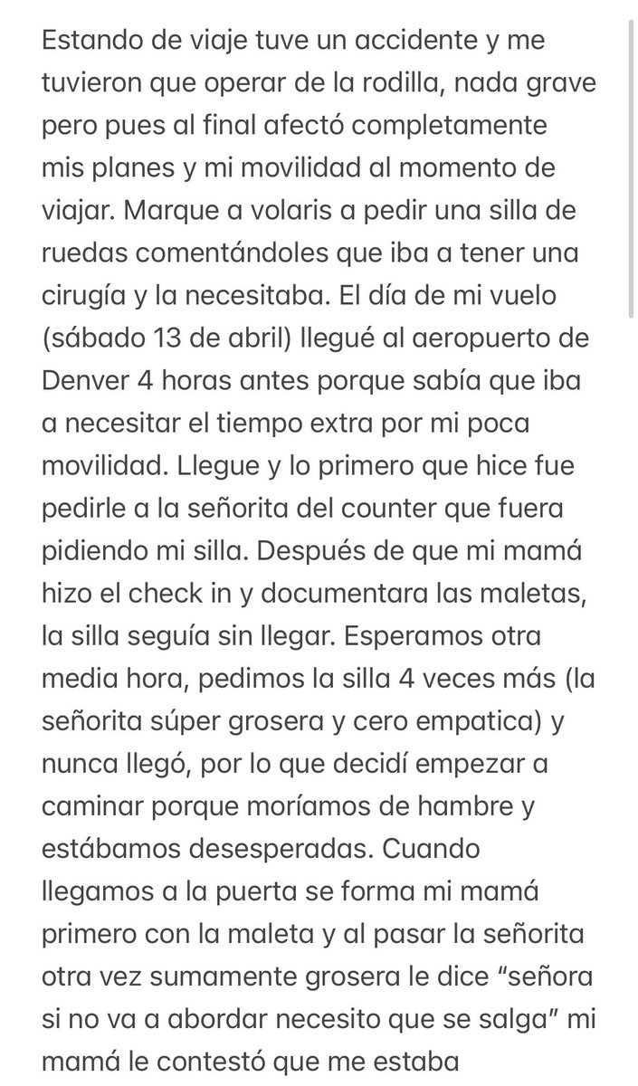 arianacatalanv's tweet photo. Ya que van tres días sin tener una respuesta y recibir puras largas de @viajaVolaris, les quiero contar un poco de la PEOR experiencia que he vivido https://t.co/Xa2TBTZqRU