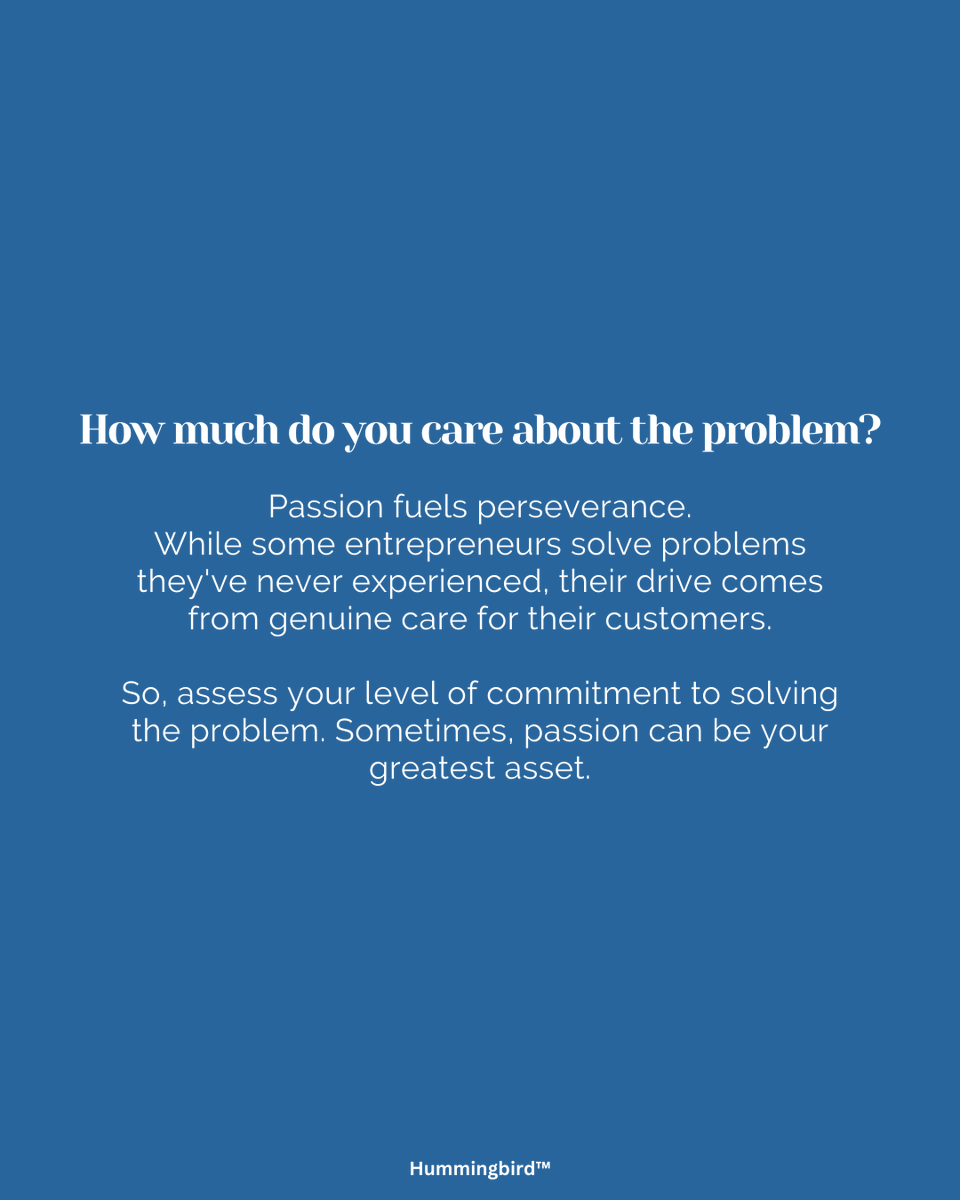 HummingbirdMeta's tweet image. Join us for the penultimate part of our Hands-on Hustle series! In the world of entrepreneurship, finding the right idea is key. But how do you know if it's the one for you? 💡
 
Here are 3 essential questions to ask yourself.

#bitesizedbusiness #businessideas #entrepreneurship