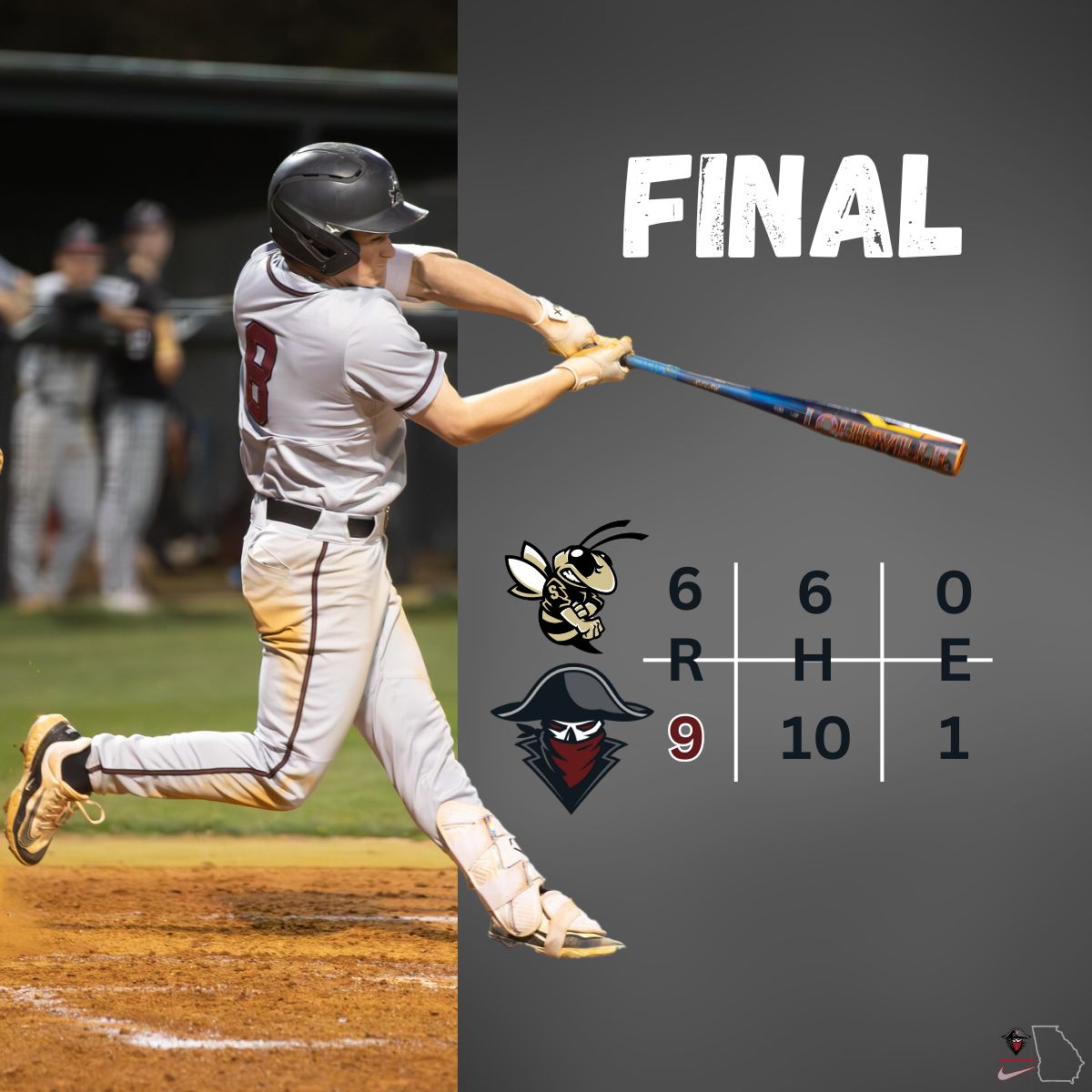 AlpharettaBB's tweet photo. Raiders win their last regular season home game of 2024!
Alpharetta travels to Sprayberry to complete the series Thursday and Friday!
#WinTheDay #ForTheRetta https://t.co/vhtUbzKO3M