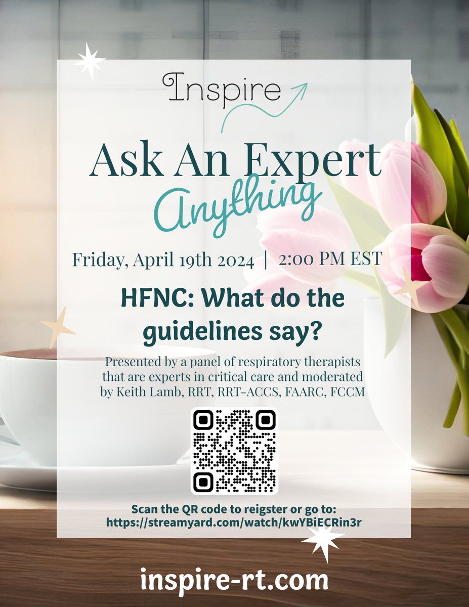 kdlamb1's tweet photo. Sign up and show up!! Please pass along! Help us discuss this important critical care topic. Chime in or just listen. Everybody wins.

https://t.co/hNUI0MdlEa https://t.co/jKno7bVXES