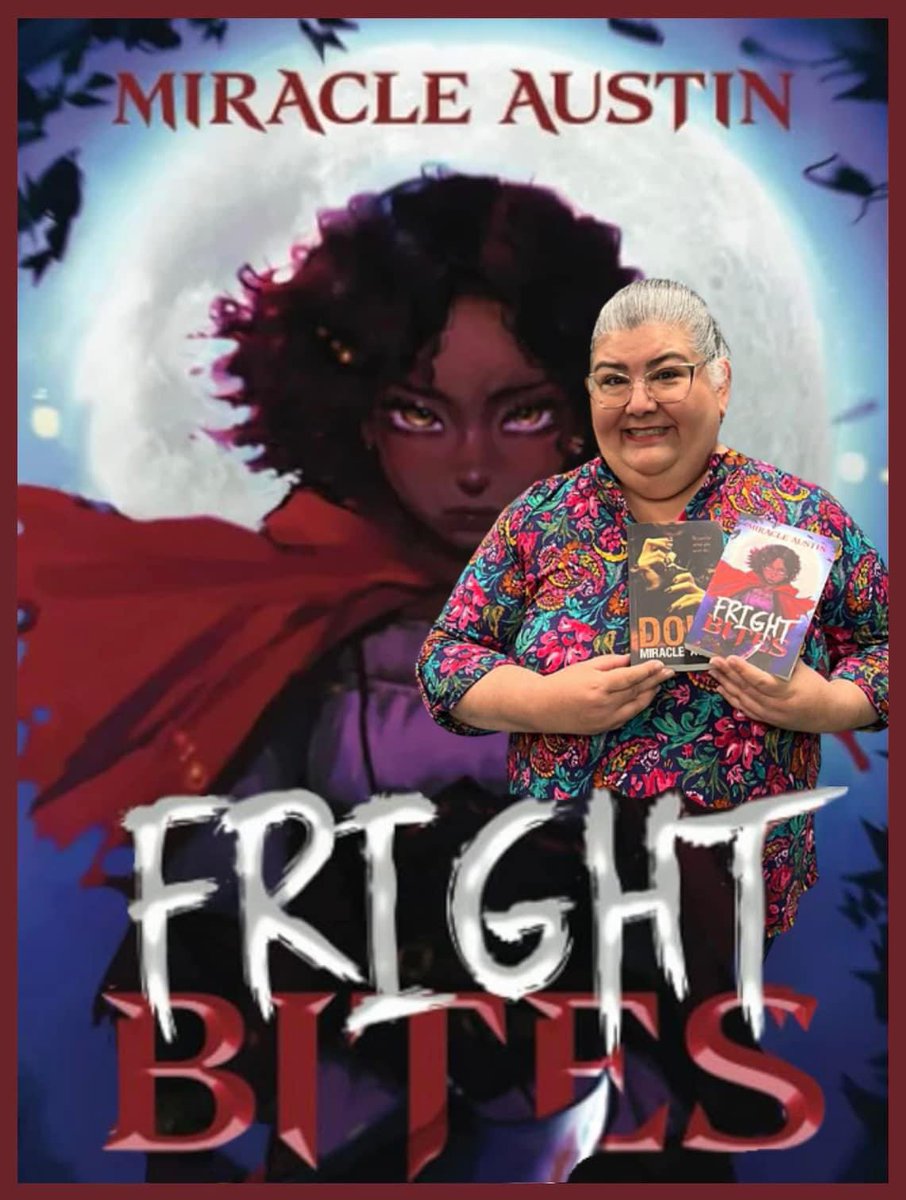 “I appreciate Rosario for recommending Miracle Austin's book, Fright Bites. The few chapters I've read so far have piqued my interest & left me wanting to know more.” #YAbooks #TeenReads #DiverseReads #Supernatural #Horror #Shortstories  #Readingisfun 🩷📚🐺