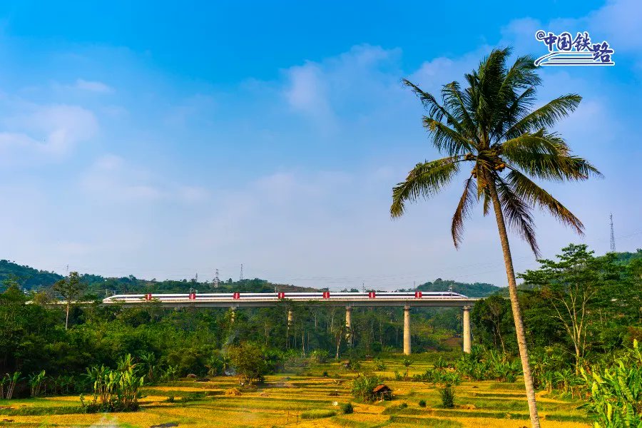 The 350 km/h Jakarta-Bandung High-speed Railway, the first of its kind in #Indonesia and #SoutheastAsia, has handled 2.56 million passenger trips as of Tuesday, since it started servicing in October 2023, with a cumulative mileage of over 1.26 million km: latest data