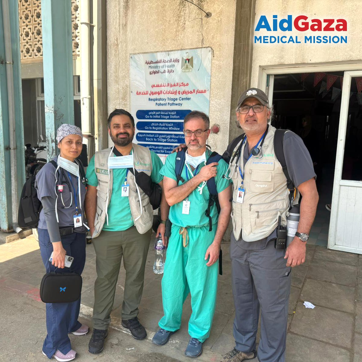 AidGaza Medical Mission Update: Day 1 Our healthcare heroes arrived in Gaza yesterday after a 16 hour road journey from Cairo, carrying a total of 42 duffle bags containing a wealth of medical supplies valued at approximately $140,000. These are essential disposables like...