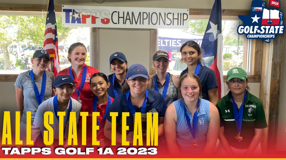 TAPPS_Golf's tweet photo. TAPPS 2024 Girls 1A All State Team!! https://t.co/jNQ3nroCww