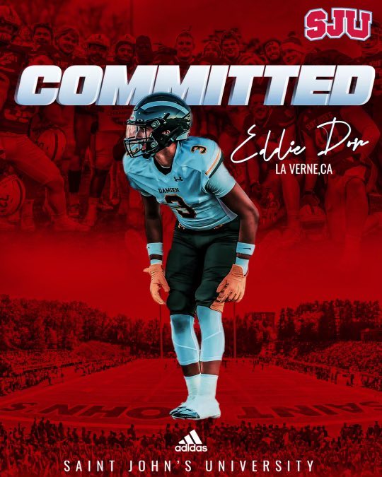 Congratulations to our @eddieedonn3 for committing to Saint John’s University! #GR1T \|/