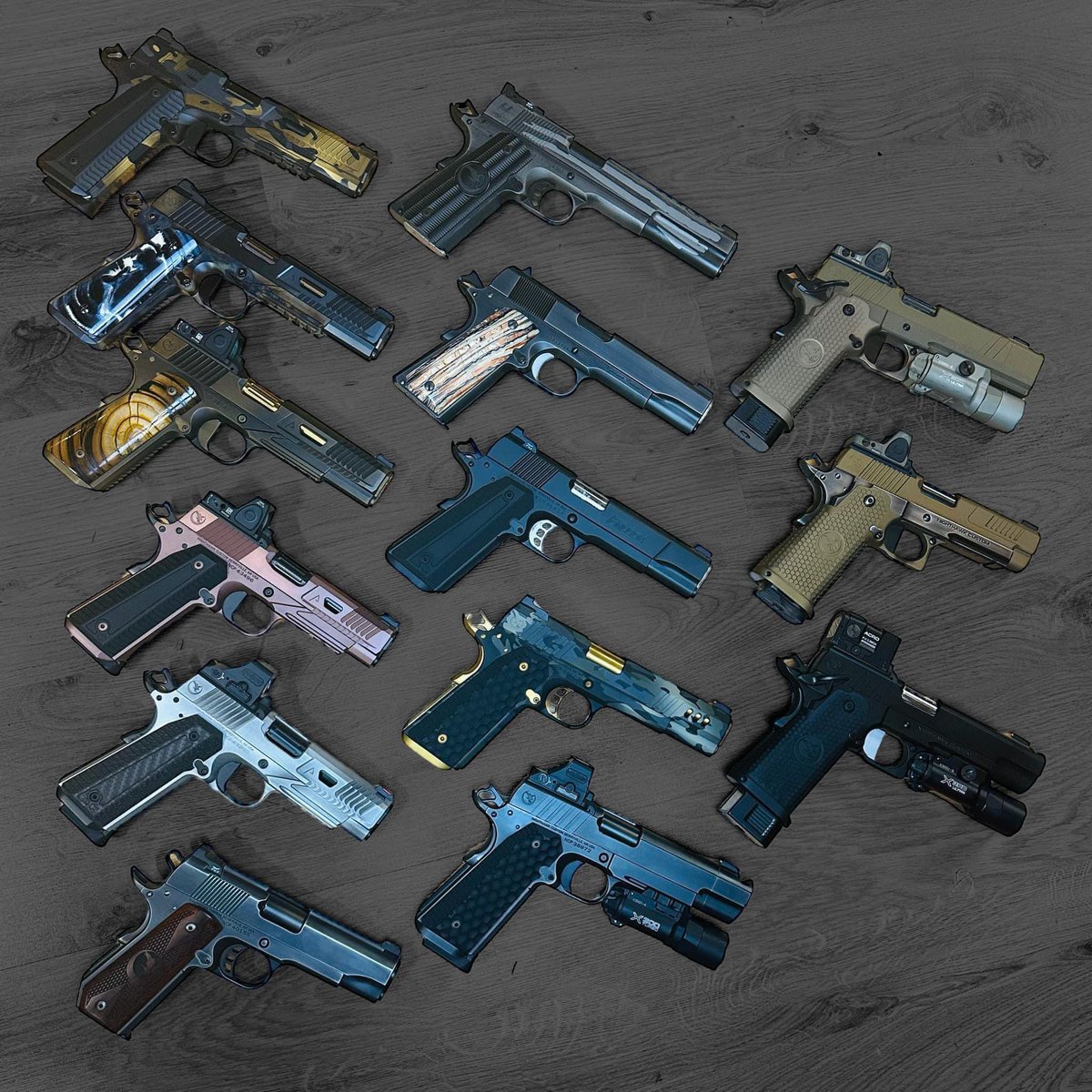Check out this Nighthawk Custom collection! What’s your favorite? PC: Josh C