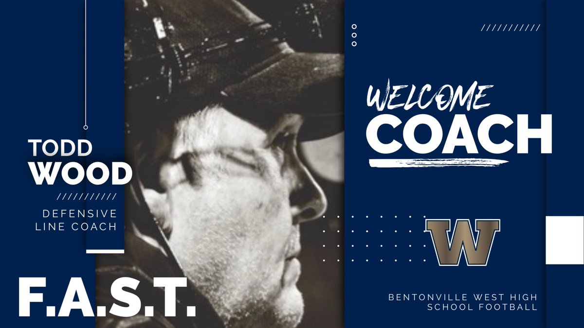 We would like to welcome to our West staff  <a href="/CoachTWood/">Todd Wood</a> Coach Wood will be coaching defensive line! #FAST