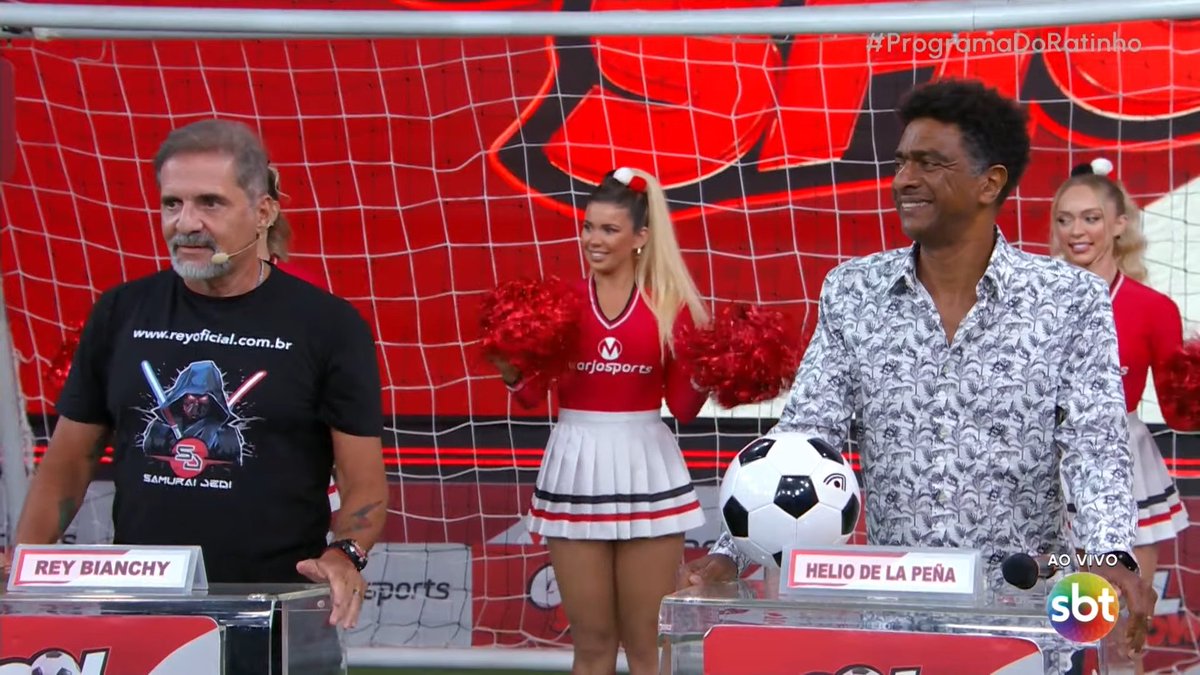 22h10 - NO AR: GOL SHOW!! 🎉⚽️🤩

#ProgramaDoRatinho #SBT