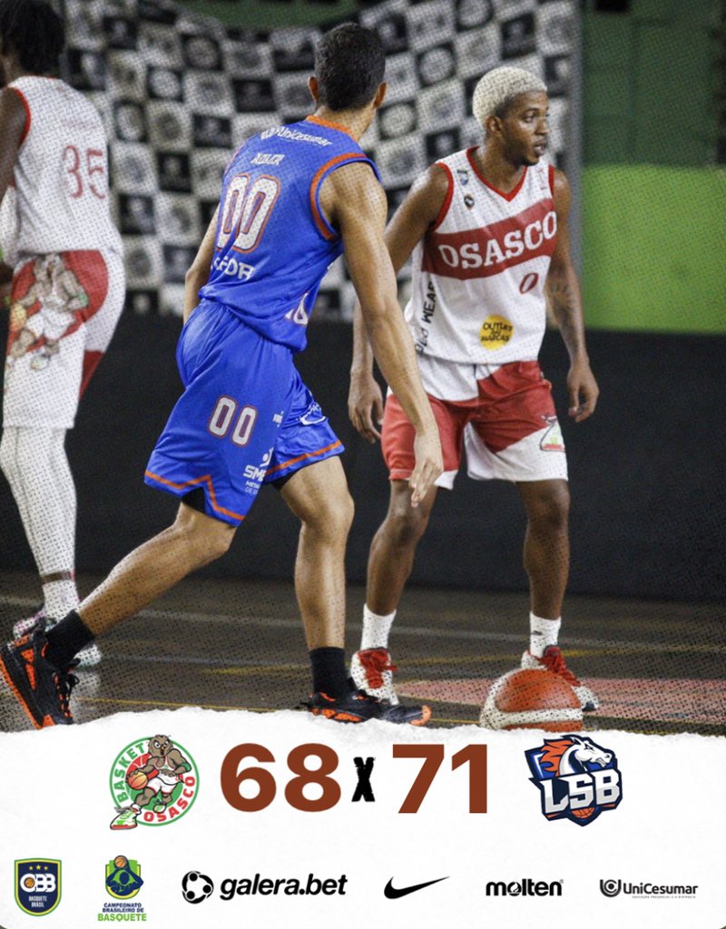 Deu Liga Sorocabana no Geodésico! Vitória da LSB diante do Basket Osasco por 71 a 68 pelo Brasileirão, na primeira rodada do returno da Conferência Sérgio Macarrão! 🔵⚪️LSB 🏀Anthony Harris - 24pts, 13reb e 4ast (MVP) 🏀Egon - 14pts e 2reb 🏀Beto - 12pts e 6ast 🔴⚪️Osasco…