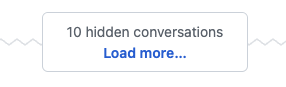 forcelain's tweet photo. First, @github decided to hide files that have too many changes but now they just hide comments to a PR. WTH @github? I put them for a reason! https://t.co/Qx8AVgG4Bi