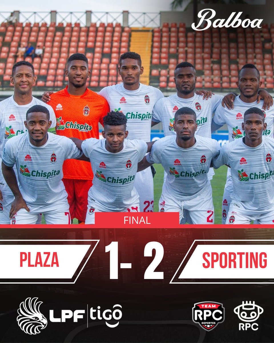 ¡TRIUNFO ACADÉMICO⚽️🔥!

Sporting San Miguelito venció a Plaza Amador por marcador de 1-2 en el duelo por la Jornada 13 de la #LPFxRPC .

Alexis Corpas y Joel Barría anotaron por los de Jaír Palacios.

Gracias a @Cerveza_BALBOA