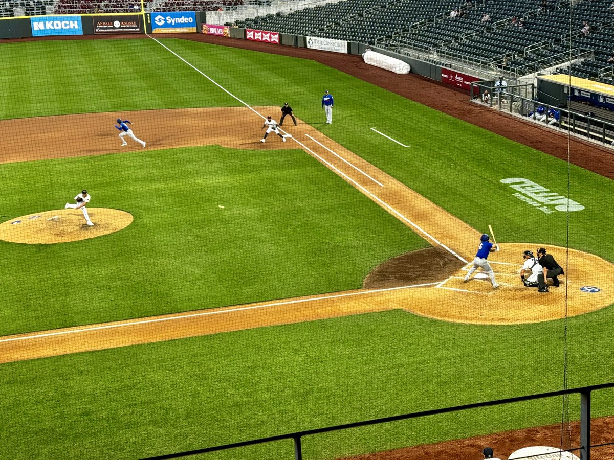 Keith_Humphrey's tweet photo. Hard to beat a @WindSurgeICT baseball game when it’s a beautiful 72° and they’re winning! 😃👍🏽⚾️
#Wichita #Windsurge #AABaseball @Twins #Baseball https://t.co/Lw5bauk932