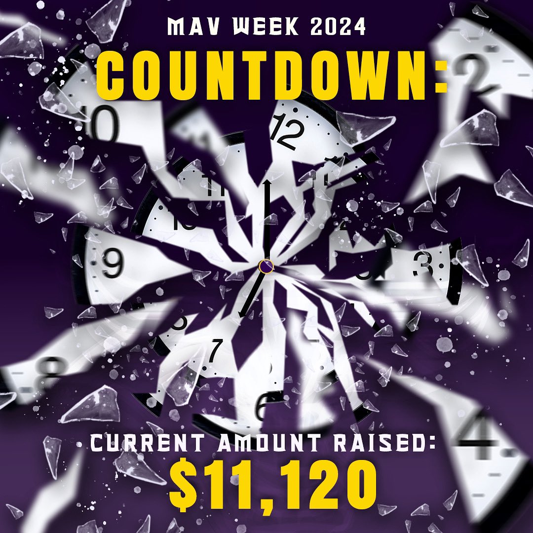 Who needs a whole week when you have the best MavFam around!? Thanks to your support we were able to shatter through our MavWeek goal in just 36 hours! With over 90+ donors, we are the first TEAM to beat our goal all thanks to YOU!