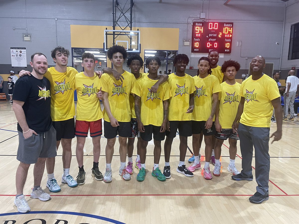 jmverlin's tweet image. FINAL: Team Awesome 104, Positive Image 94 

Team Awesome captures the 2024 #DonofrioClassic championship

Deuce Jones with 38 in the win