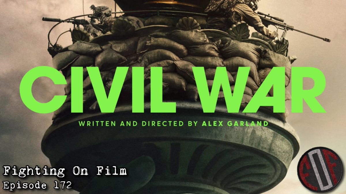 💥NEW EPISODE!📸 We're pleased to be back, diving for cover and focusing our lens' on Alex Garland's @CivilWarMovie which follows a group of journalists on a roadtrip across a war-torn USA. Join us here: fightingonfilm.com/civil-war-2024/ #CivilWarMovie #Moviereview #Podcast #Movies