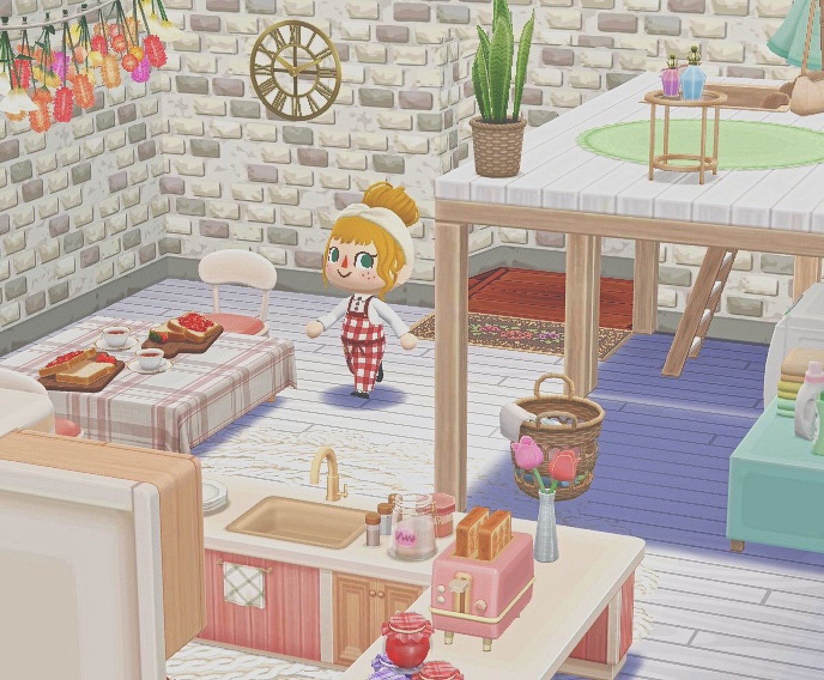 朝ごはんの支度🍞🍎

#ポケ森 #acpc #포켓캠프
#ポケ森レイアウト