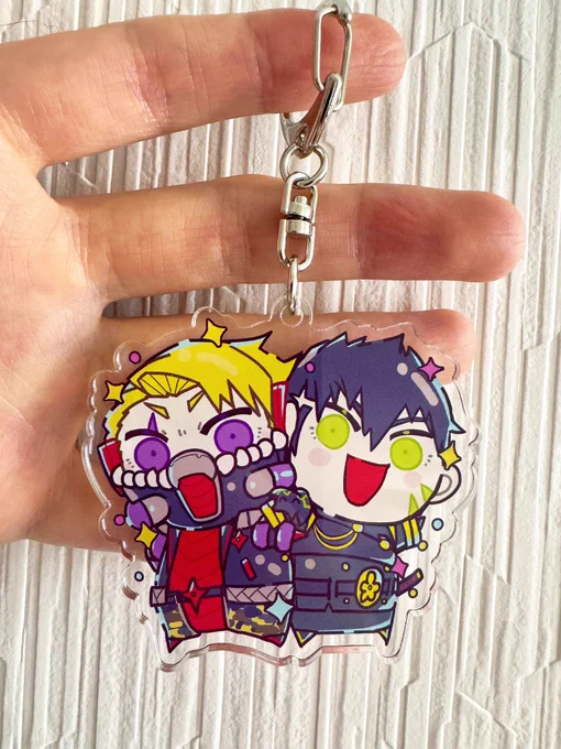 どうめいちゃんアクキー届いた 