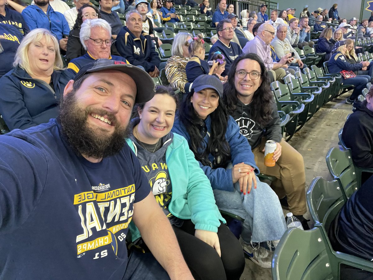 Weekday baseball with the OGs 💙💛 #ThisIsMyCrew