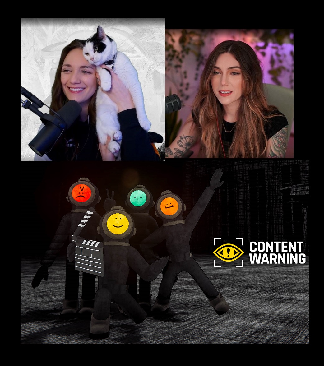 A short funny clip of Marz's Twitch stream with one of my favourite Twitch streamers, @Anna__Demetriou and others playing the popular new game 'Content Warning' from @LandfallGames ⬇️⬇️ clips.twitch.tv/PatientEndeari… ⬆️⬆️ (catch Anna's stream sometime at twitch.tv/annademetriou )