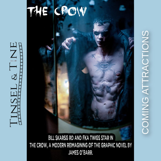 THE CROW Directed by: Rupert Sanders - starring: Bill Skarsgård, FKA twigs & Danny Huston tinseltine.com/thecrowjune720… #TheCrow @TheCrow_Movie #comingattraction