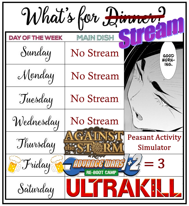 ShochuFiend's tweet photo. [ Stream Schedule ]
+ April 16th - 20th +
= all streams @ 6pm PDT -ish

Today's stolen manga panel is from Naughty Gyaru Anjou-san, the best romance manga on the market right now.  I also want a cute girl to look at me like she would a worm.  :)

#Vtuber #ENVtuber https://t.co/WD0xQ0lGDj