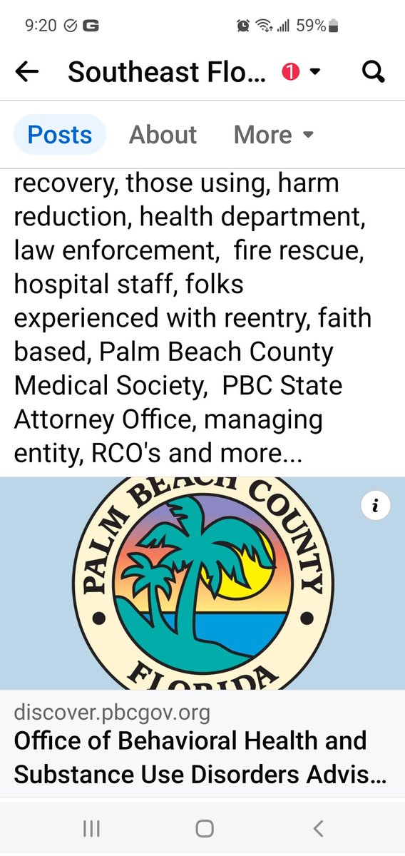 The community voice our voice
has been heard in #PalmBeachCounty
Loud 📣
&
Clear 🎤
Nothing about us without us
Nothing 💜
discover.pbcgov.org/communityservi…
#addiction
#harmreductionworks
#opioid
#BigPharma
#PublicHealth
#naloxone
#Narcan
#recovery
#Advocacy
#dopesick
#MentalHealthMatters