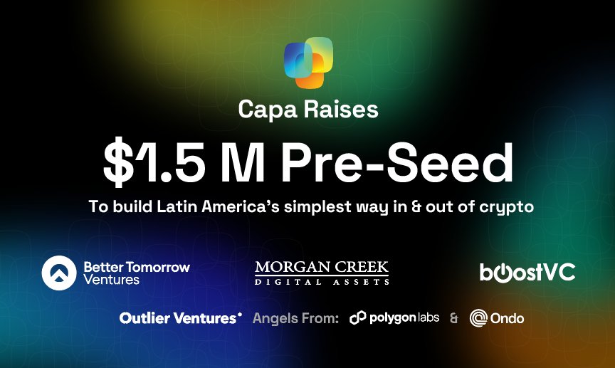 Hi all 👉👈 We're excited to announce that we have raised our pre-seed funding for $1.5M. With this boost we aim to be the easiest, quickest, and simplest way in and out of crypto in LATAM. Back to building… 🤓 *mic drop* 🎤