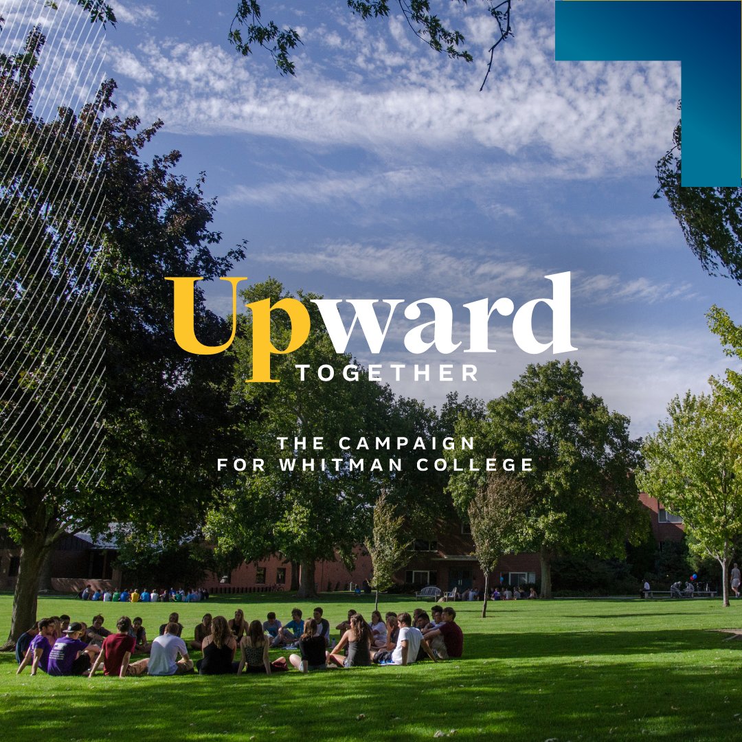 Six months ago, Whitman launched a bold initiative—to aim higher than ever before. Today, we're nearly 85% of the way to our $200 million goal. 🏔️ 💙🌟 See our progress, read impactful stories and learn how you can help us achieve our highest goals. whitman.edu/upward-together