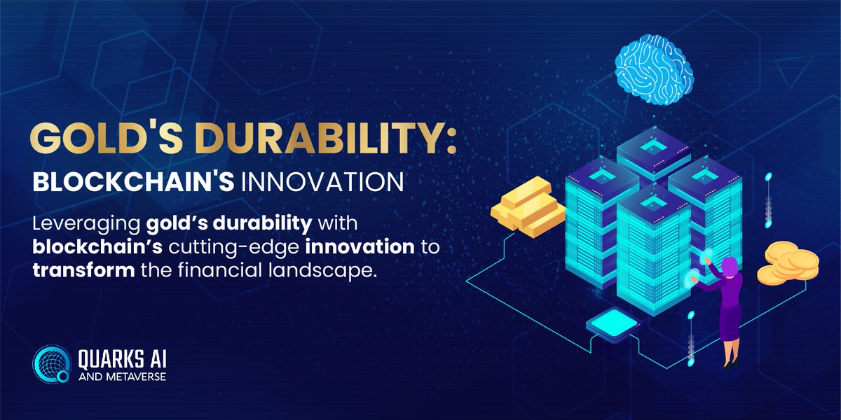 IaQuarks's tweet photo. Leveraging goldโs durability with blockchainโs cutting-edge innovation to transform the financial landscape.
#QuarksAI is the future of reliable investments.
#DurableGold #InnovativeBlockchain #BTC #ETH #NFT #WEB3 #CRYPTO https://t.co/6IurqT9xVD
