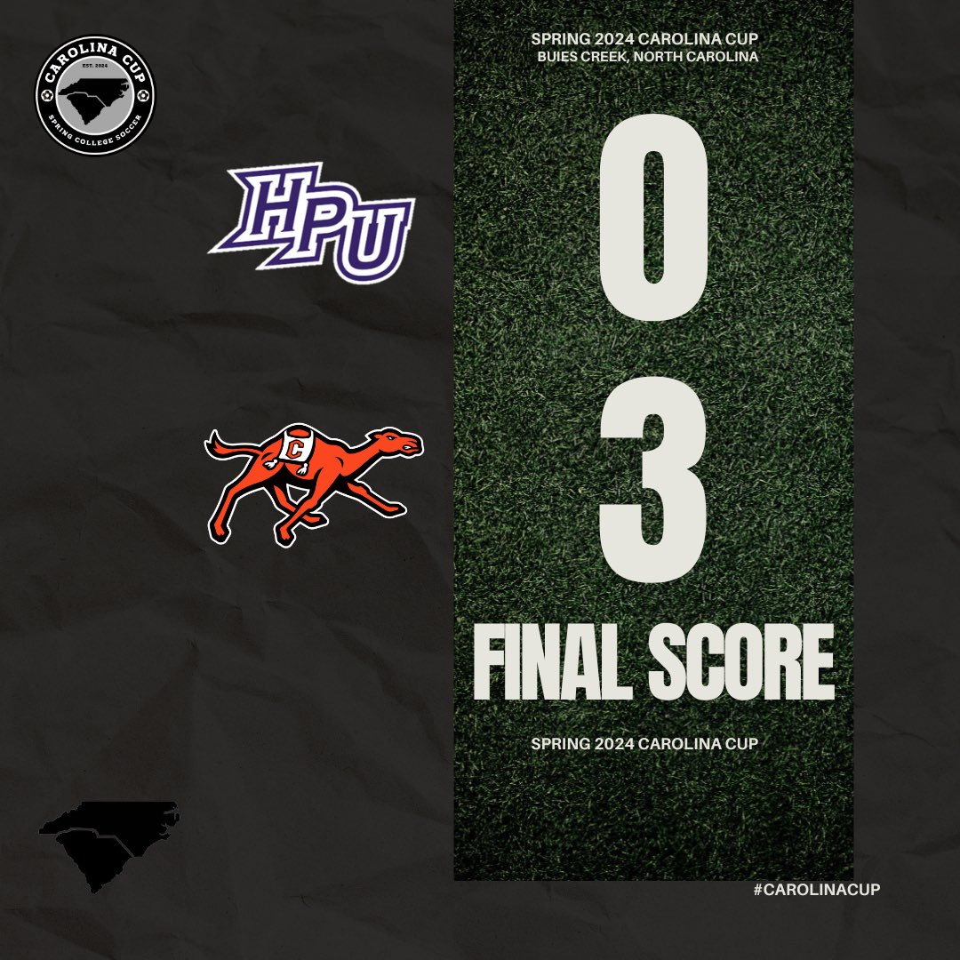 The Camels dominate from start to finish knocking off former conference foe High Point 3-0 in Buies Creek. 

Campbell &amp; UNCG will play the #CarolinaCup finale on Saturday.