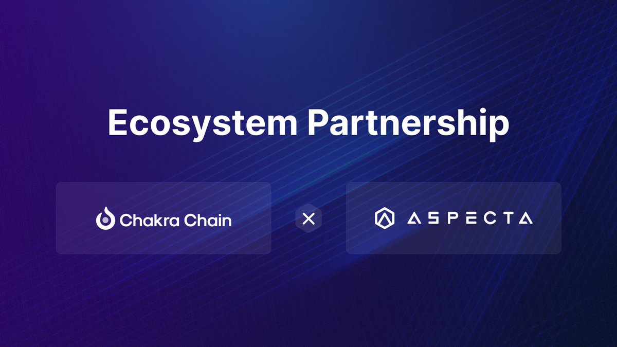 aspecta_ai's tweet photo. 🚀 Thrilled to partner with @ChakraChain, joining forces with Chakra DevNet to empower the developer ecosystem!

🌐👨‍💻 Hey Developers: Link your GitHub &amp; join Chakra #BuilderState to spark innovation and drive the #Bitcoin economy forward together! ⬇️
https://t.co/AijytLL29M https://t.co/FAltDHs6hQ