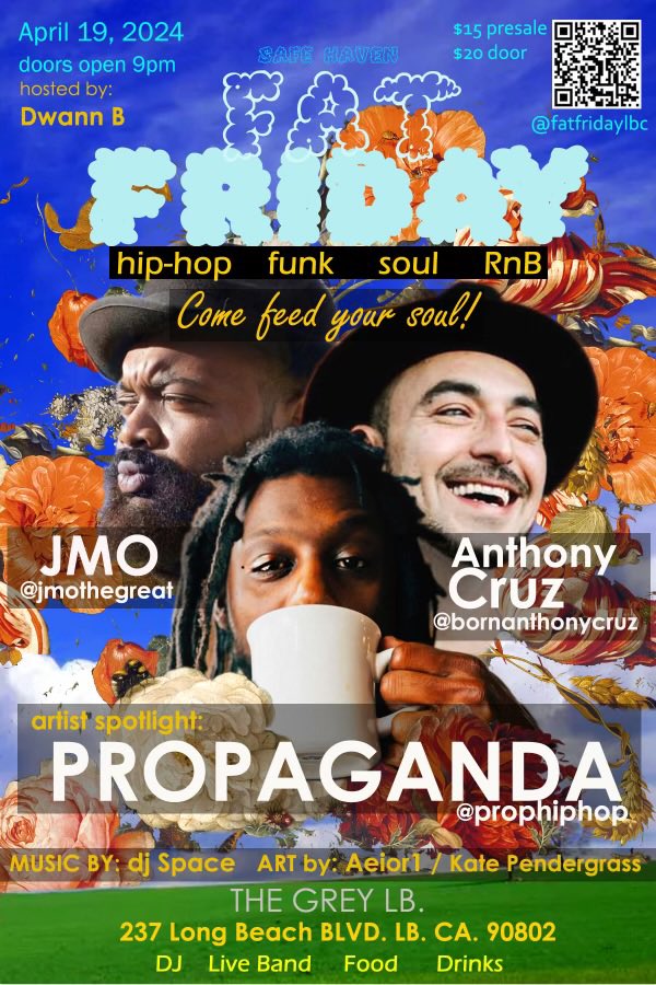 Last weekend i was in my comedy bag. This weekend I’m in my Music bag. Come kick it this Friday.