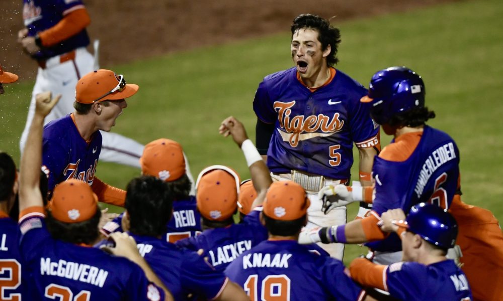 Clemson SS Andrew Ciufo will miss the remainder of the 2024 season due to a torn ACL from the series at Notre Dame.

Andrew was the series MVP v South Carolina where his walk-off HR &amp; spectacular fielding was the difference in the Sweep.

The former Georgetown transfer does have