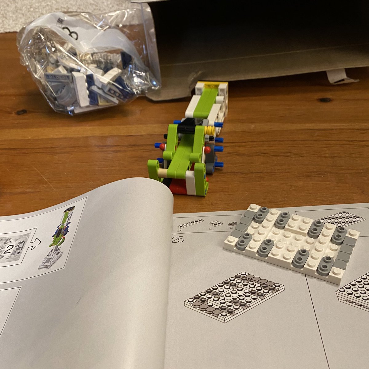 Date night activity… can anyone guess what we’re building?