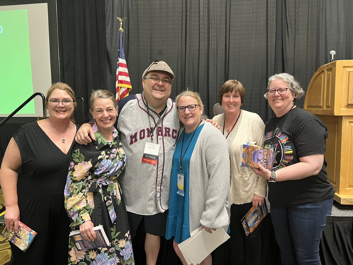 ebelionlibrary's tweet photo. Had a great time at my first #maslsc. I learned so much. Our Columbia group won the Spy Games from Author @JamesPonti   Thank you to all these amazing people for guiding me.  @cpslibrarymedia #cpsbest https://t.co/gIZ2i2jUF6