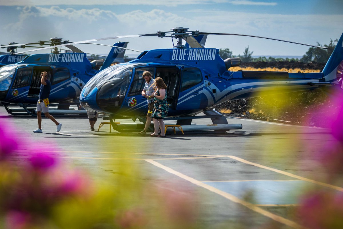 Sky-high adventures await with Blue Hawaiian Helicopters! 🚁 Experience Hawaii like never before, from the blue above. #BlueHawaiianHelicopters