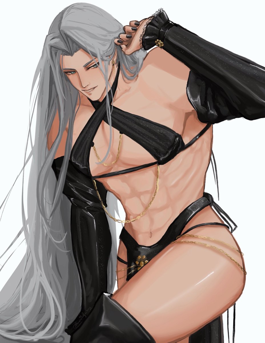 You asked for Sephiroth? I will casually leave this here.