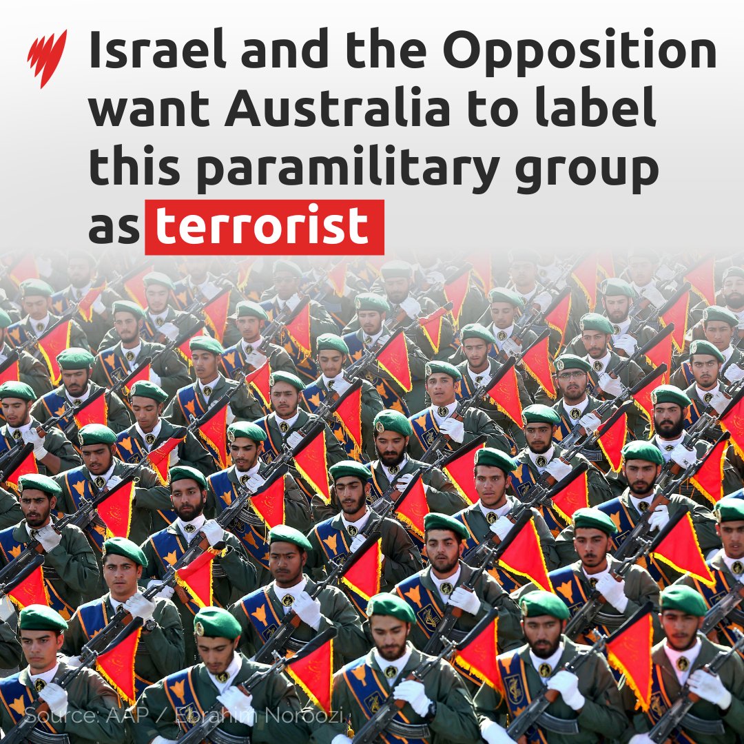 Australia is facing internal and external pressure to list Iran's Islamic Revolutionary Guard Corps as a terrorist group after an unprecedented escalation of tensions between Iran and Israel. Learn why experts are warning against it: trib.al/4NBvnd8