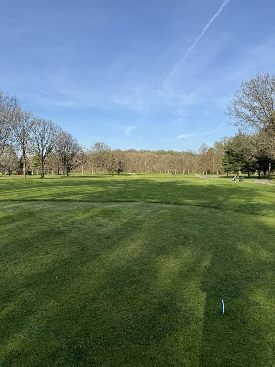 Started a new golf league this evening. This will be my home every Tuesday evening until September 🤩