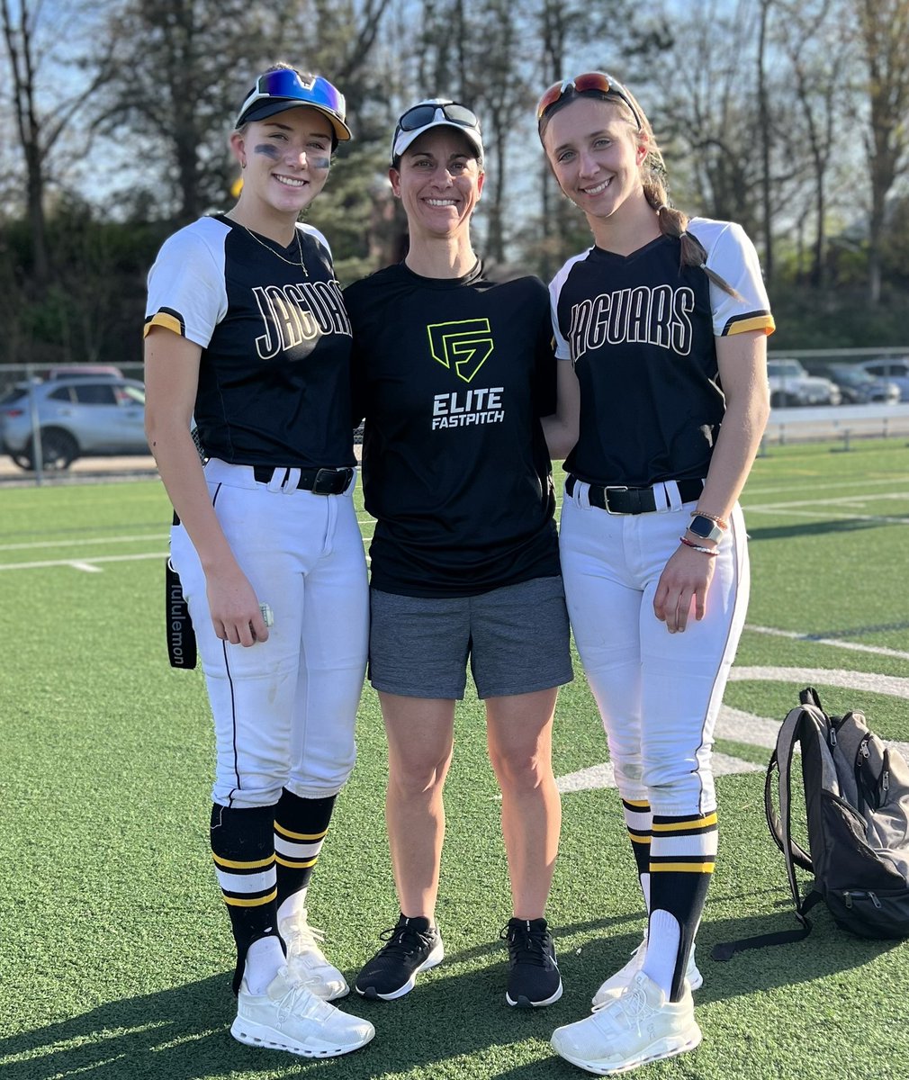 Loved watching my girls @zoe_krizan16 and @hannah_alonso1 today!! They really showed out! Lots of QABs- a home run and a beautiful bunt!! Proud of you ladies! #proudcoach @teampafastpitch