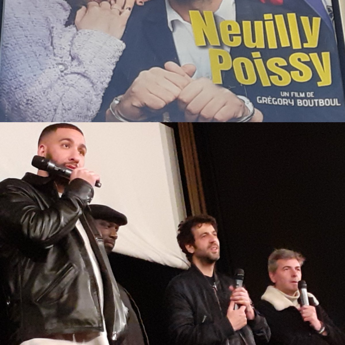 Vraiment ravi d'avoir pu couvrir pour la presse l'avant-première du film 'Neuilly Poissy' avec @max_boublil. Un film ingenieux, luminescent et salutaire où les dissemblances des uns et des autres font leurs ressemblances par le mieux-être, du partage et du vivre ensemble.