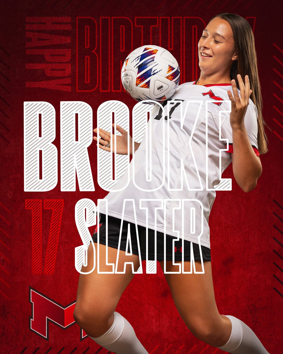 Saints Nation please help MUW⚽️ in wishing Senior Brooke Slater a very Happy Birthday🎈🎉🎂🥳! Such an athletic, PASSIONATE, and fun-loving individual who takes her soccer very seriously…so lucky she came to us from across the Pond! Hope you have enjoyed your special day👏❤️!!